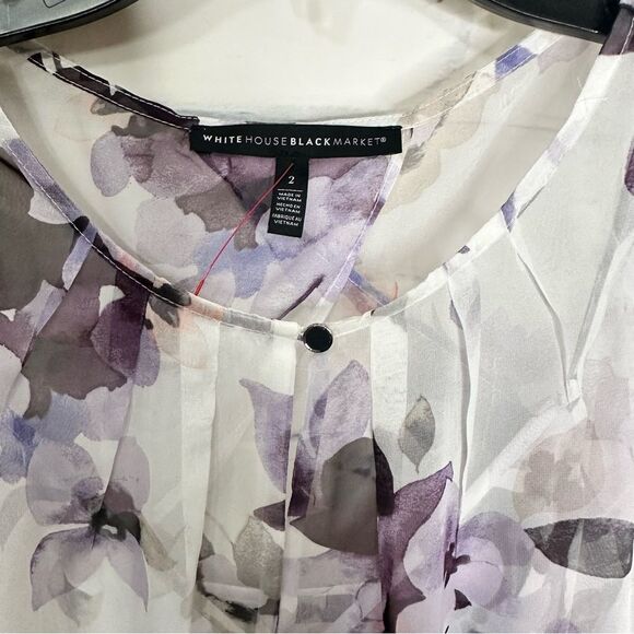 White House Black Market size 2 top - Picture 2 of 7